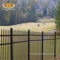 Garden Galvanized Powder Coated Iron Steel Fence